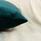 Luxury Velvet Emerald Green Cushion Cover, Dark Green Pillow Cover, (All Sizes)