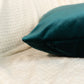 Luxury Velvet Emerald Green Cushion Cover, Dark Green Pillow Cover, (All Sizes)