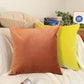 Woven Velvet Salmon Pink Cushion Cover,  Salmon Pink Velvet Throw Pillow Cover 45x45cm, 18x18Inches