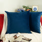 Navy Blue Velvet Cushion Cover, Navy Blue Pillow Covers, (All Sizes)