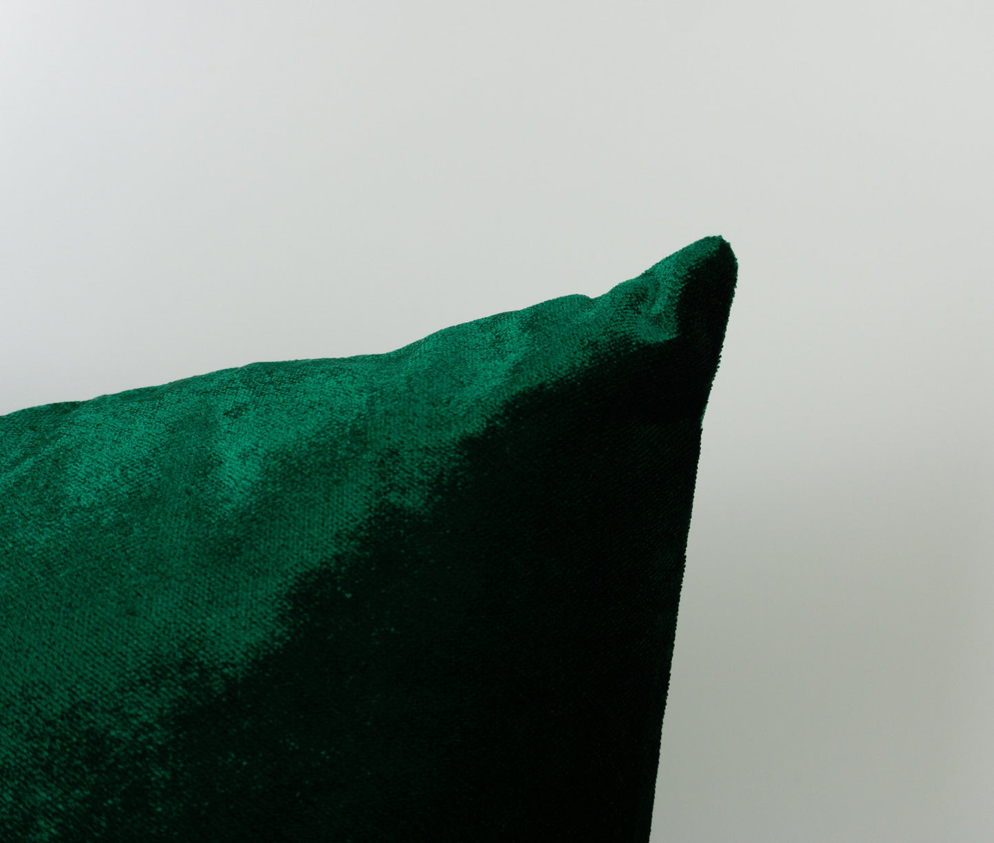 Luxury Shiny Dark Green Velvet Christmas Pillow Cover, Velvet Christmas Decor Green Cushion Cover (All Sizes)