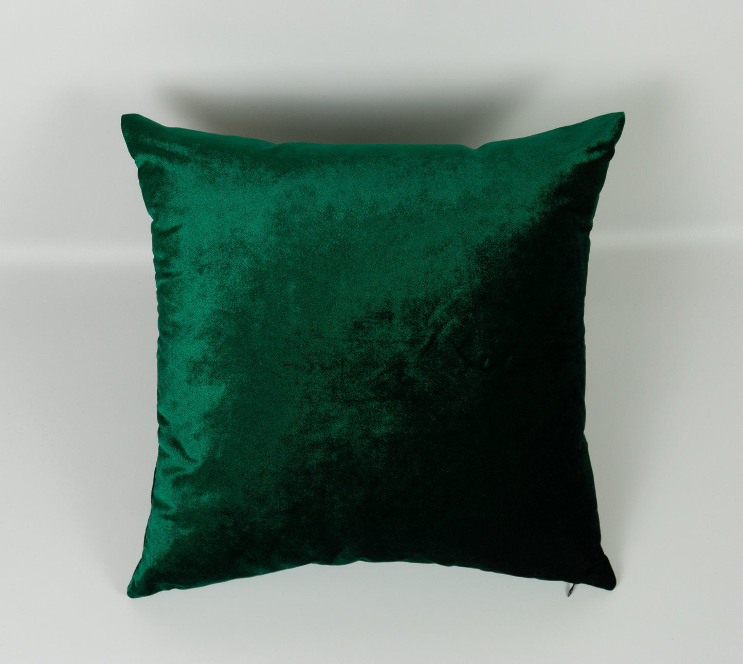 Luxury Shiny Dark Green Velvet Christmas Pillow Cover, Velvet Christmas Decor Green Cushion Cover (All Sizes)