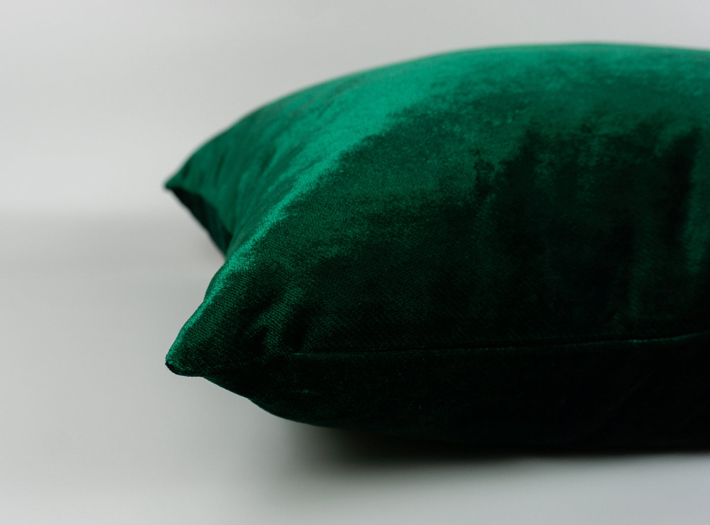 Luxury Shiny Dark Green Velvet Christmas Pillow Cover, Velvet Christmas Decor Green Cushion Cover (All Sizes)